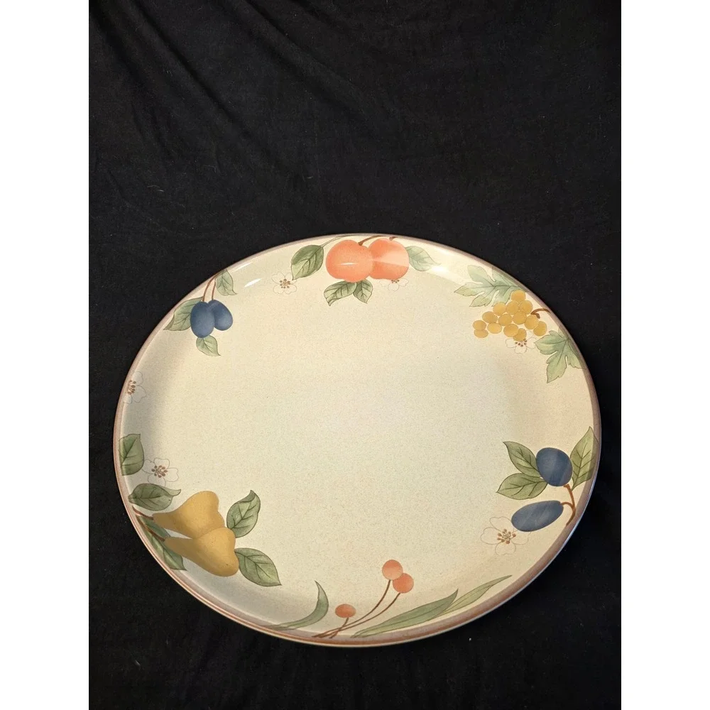 Mikasa Country Classics‎ Fruit Panorama DC014 Round Serving Platter 12.25 Inch